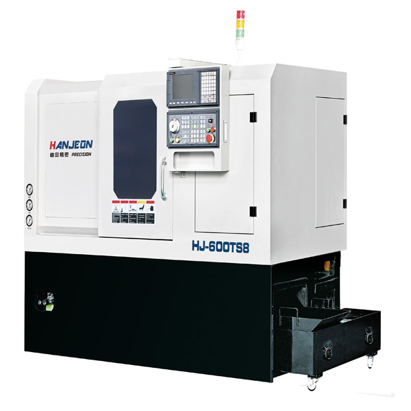 斜身式刀塔带尾座数控车床 HJ-600TS8